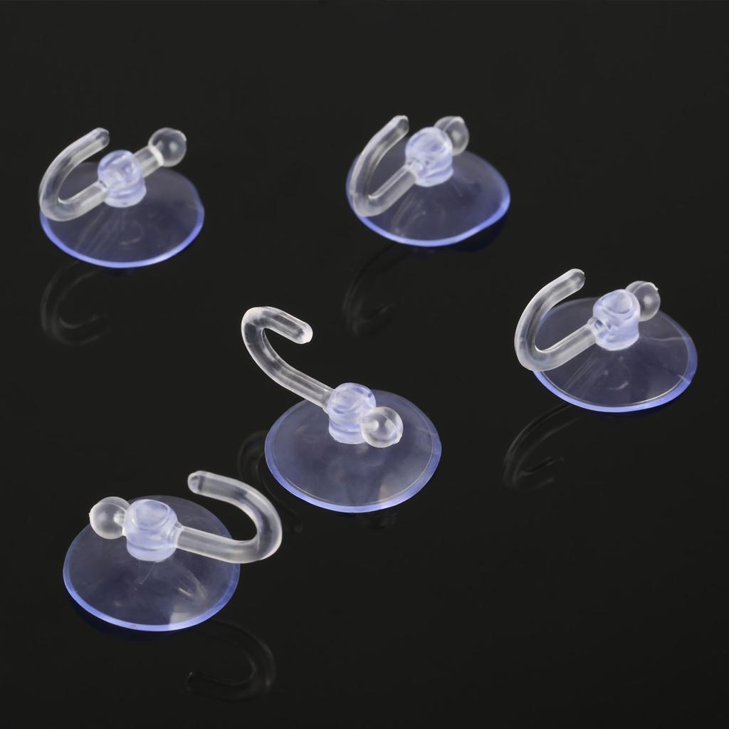 20Pcs Transparent Sucker Suction Cups Strong Vacuum Suckers Hook Hanger For Window Kitchen Bathroom Doll Toy Fridge 25/30/35mm