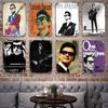 Roy Orbison Singers Metal Decor Poster Vintage Tin Sign Metal Sign Decorative Plaque for Pub Bar Man Cave Club Wall Decoration