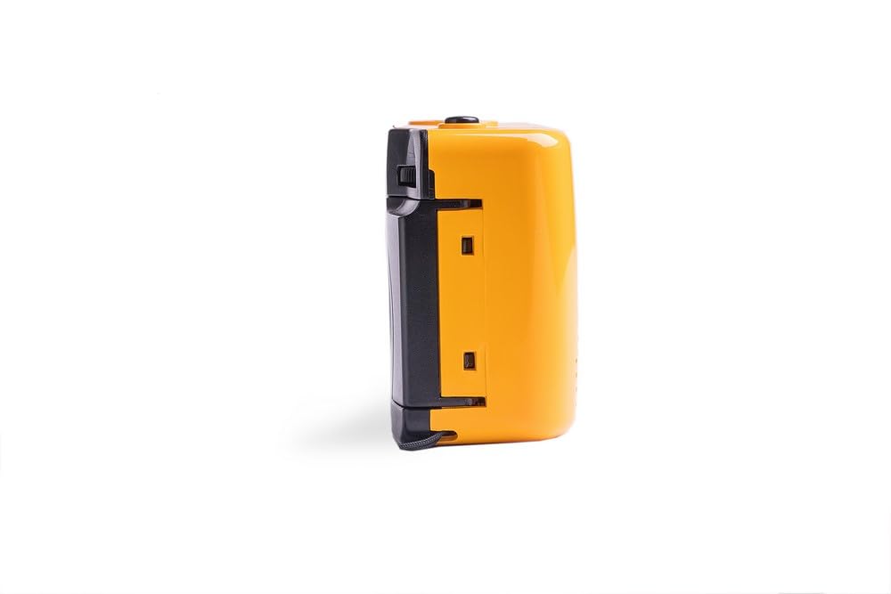 Kodak M38 35mm Film Camera - Focus-Free, Powerful Built-in Flash, Easy to Use (Yellow)