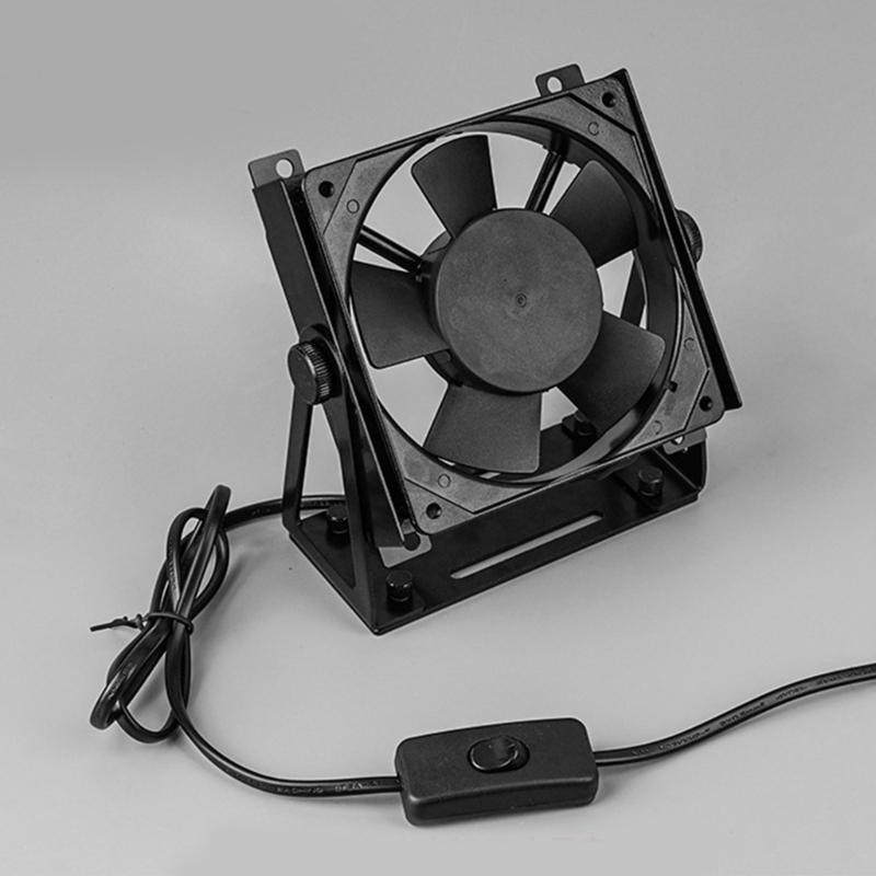 Rotatable External PC Case Fan Mounting Bracket Replacement For 12cm/14cm Fan Easy Installation Stand Accessories