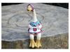 Resin Figurine Set: Cartoon Duck Couple for Home and Garden Decor
