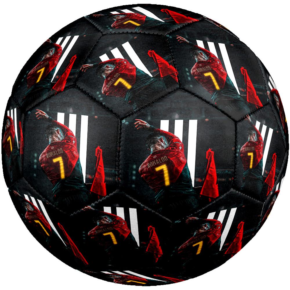 Ronaldo's Celebration Moment Size 5 Soccer Ball Machine Sewn Indoor/Outdoor Training and Matches Sports Enthusiast Gifts