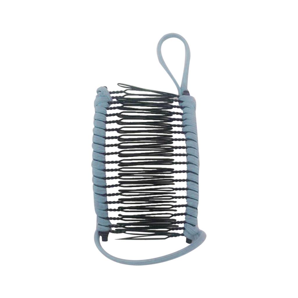 Kvinner vintage hårklemme julehårtilbehør Strekkbar banankam