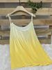 2026 Plus Size Sleeveless Pleated Camisole for Women - Solid Color
