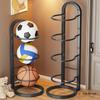 Foldable Multi-layer Sports Ball Storage Rack for Home