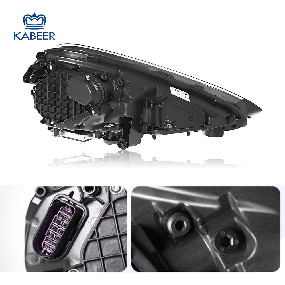 Porsche Cayenne 2011-2014 Headlight Assembly with LED Daytime Running Lights