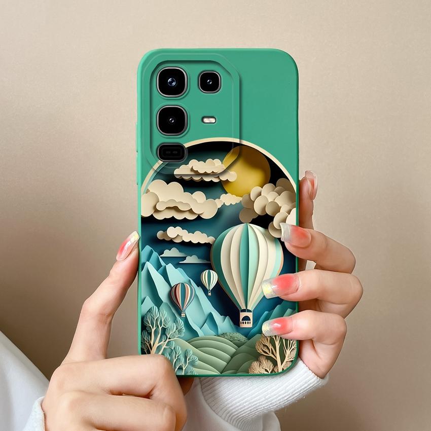 Pro Infinix Note 50 Pro Plus 40 50x Pouzdro na telefon Módní vzory kočky s hvězdnou oblohou Hladký tekutý silikon Vysoce kvalitní nárazuvzdorný kryt Pro kryty Infinix