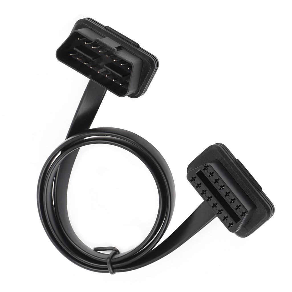 Car Auto 16 Pin Male to Female OBD2 Extension Cable Diagnostic Adapter 60cm 24inch Length