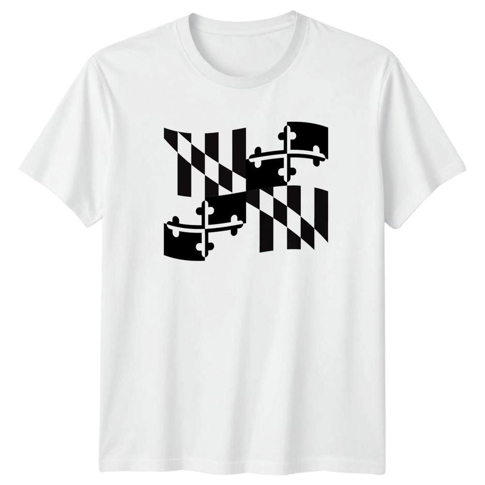 Maryland Flag TShirt Maryland State State Pride Birthday Gift For Him And Her S