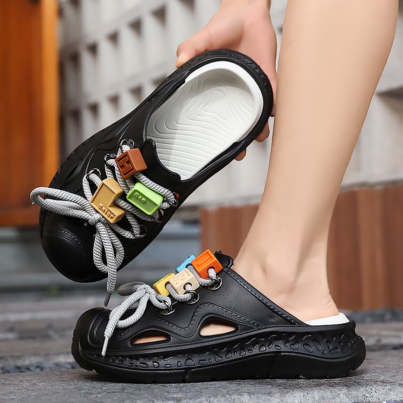 Summer Outerwear Trendy Fashion Soft Bottom Non-Slip Slipper Men's Slippers