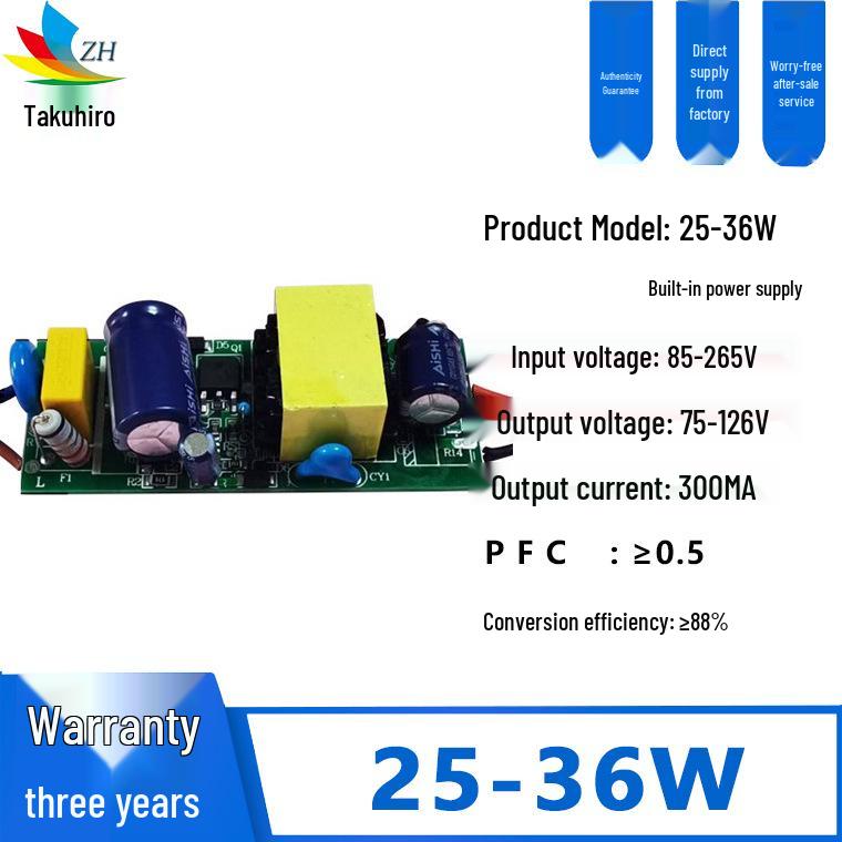 1-50W Flimmerfreier LED-Treiber mit Weitbereichsspannung, Isolierte Stromversorgung