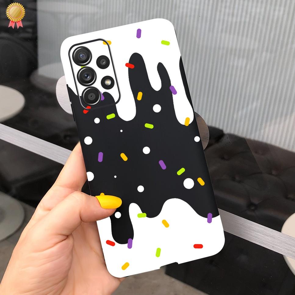 For Samsung Galaxy A23 5G Case Fashion Cute Clear Mate Men Women Soft TPU Silicone Phone Covers For Samsung Galaxy A23 4G Fundas