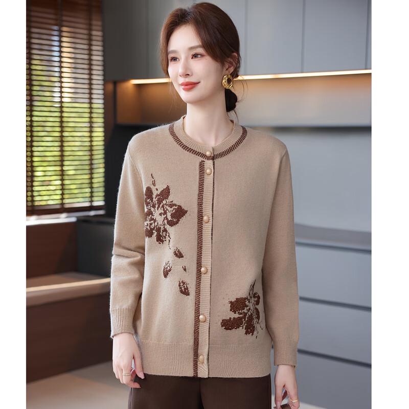 Hengyuanxiang Premium Women's Round-Neck Knit Sweater