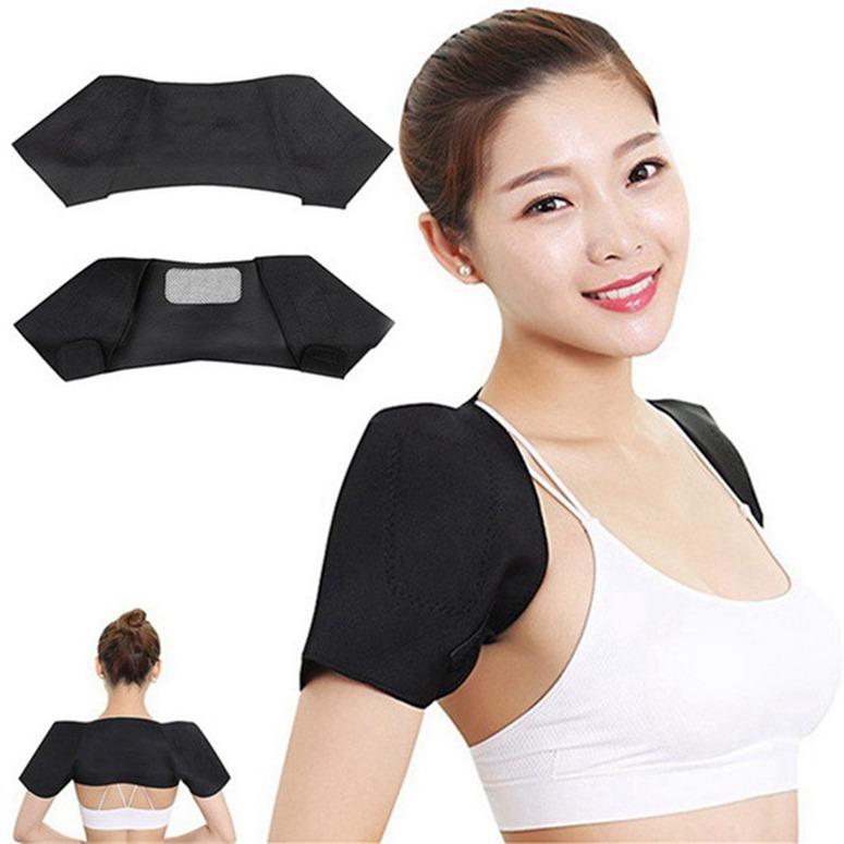 Ceinture Chauffante Magnétique pour Épaules Marlene Coussinets Thermiques pour Épaules et Soulagement de la Douleur au Cou Coussinets d'Épaules