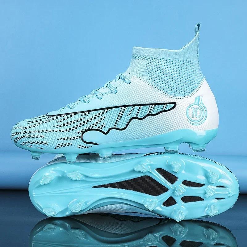 

Men Football Boots Sports New Ultralight Non-slip Professional Breathable Futsal Match Soccer Shoes Unisex Cleats Drop Shipping 33