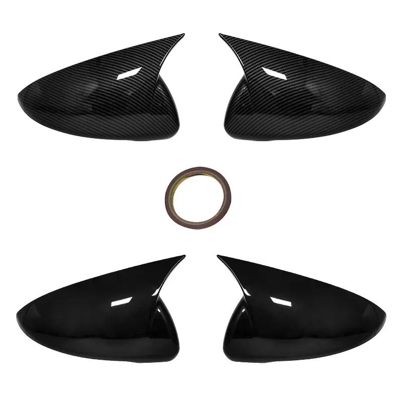 For KIA K3 Cerato Forte 2019-2026 ABS Auto Car Body Side Door Rearview Mirror Cover Cap Shell Housing Sticker Trim