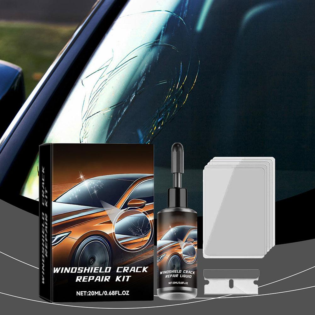Car Glass Repair Fluid Auto Window Repair Resin Windscreen Crack Glue Curing Glass Fluid Scratch Restore Car Accessories P7S9