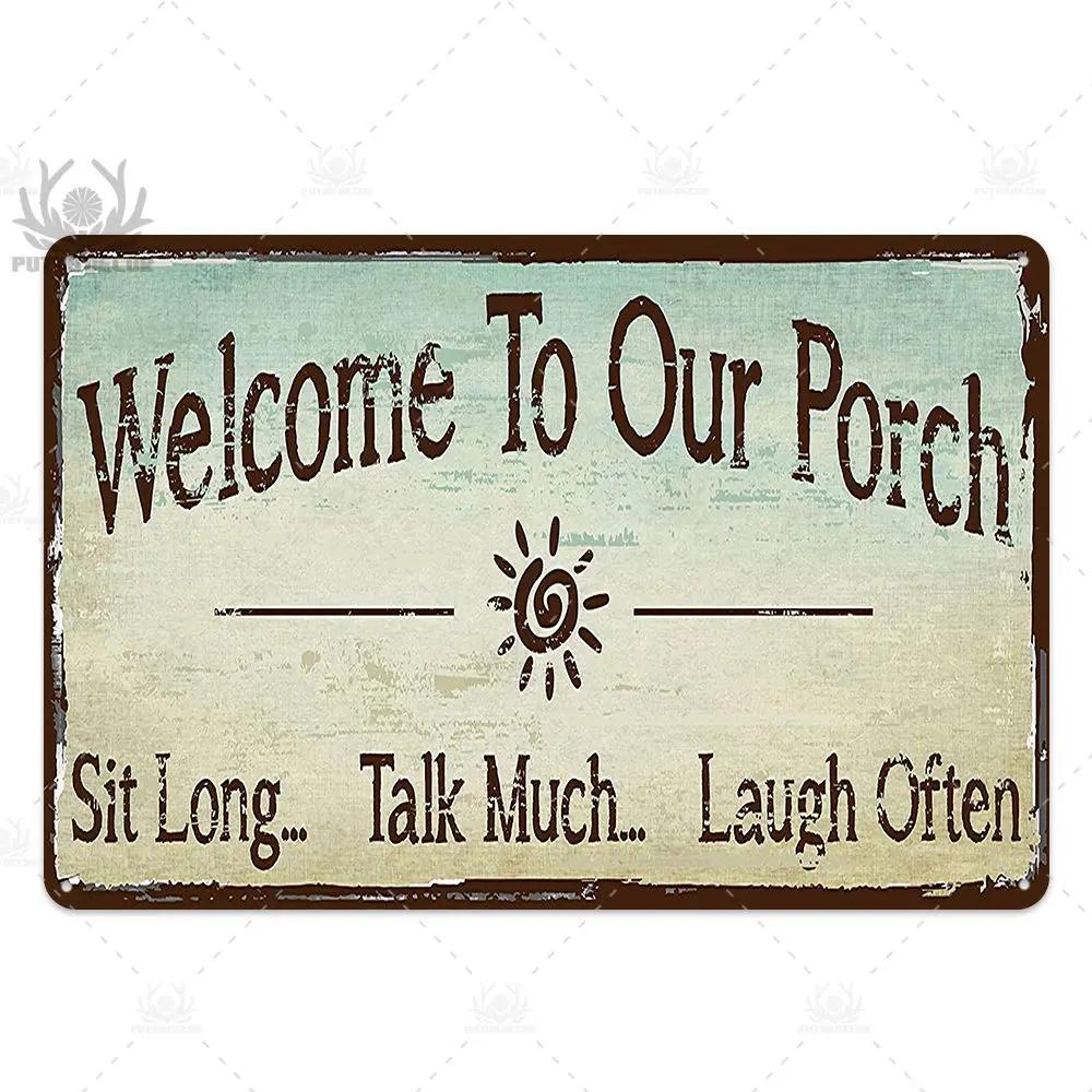 Beach Tin Sign Plaque Metal Vintage Summer Metal Wall Sign Beach Decor for Beach Bar Beach House Seaside Decorative Plate