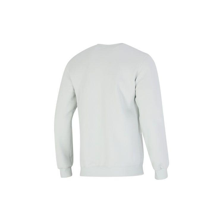 Adidas Simple Letter Large Logo Print Athletic Casual Round Neck Sweatshirt Men Sweatshirt Linen-Green HP1434