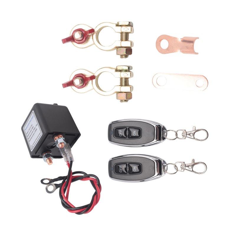 Remote Control Car Battery Disconnect Switch 200A/12V Power Kill Master Isolator Cut Off Switch