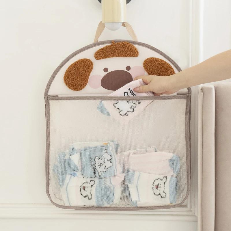 Kawaii Dog Hanging Storage Bags for Underwear Party Puppy Series Closet Organizer Student Dormitory Sundry Storage Bags New 2025