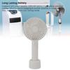 Handheld Fan Quiet Long Lasting Running Rechargeable 3 Speed Portable Fan With Lanyard Base For Daily Use Beach Biking Camping