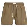 Calvin Klein Mens Contrast Logo Regular Swim Shorts
