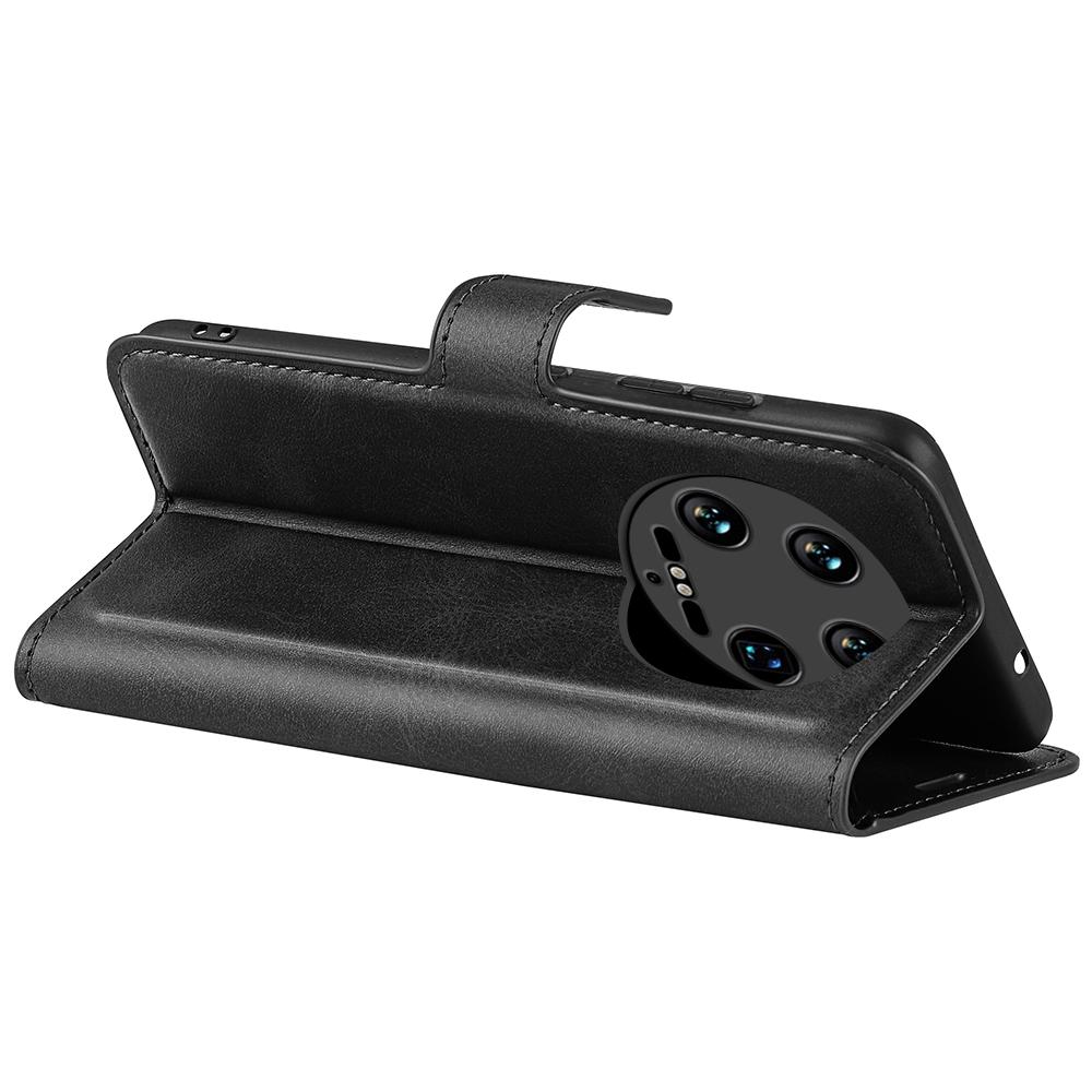 For Xiaomi 14 Ultra Case Calf Texture Leather Wallet Cell Phone Cover