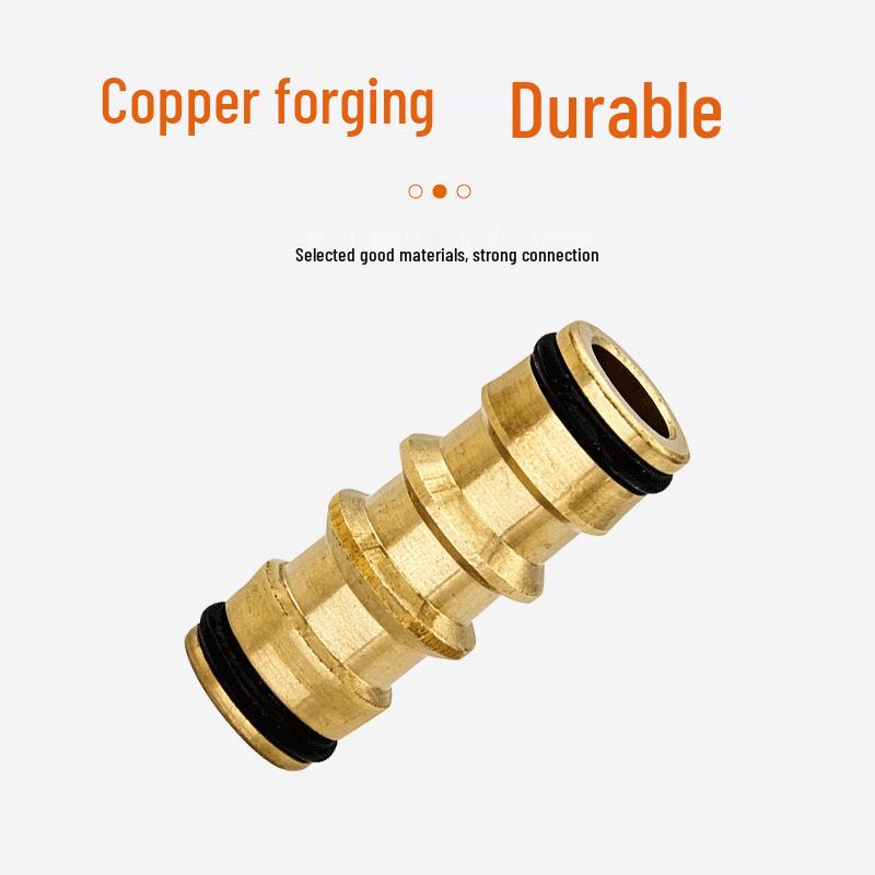 All-Copper Dual Nipple Water Pipe Connector Extension