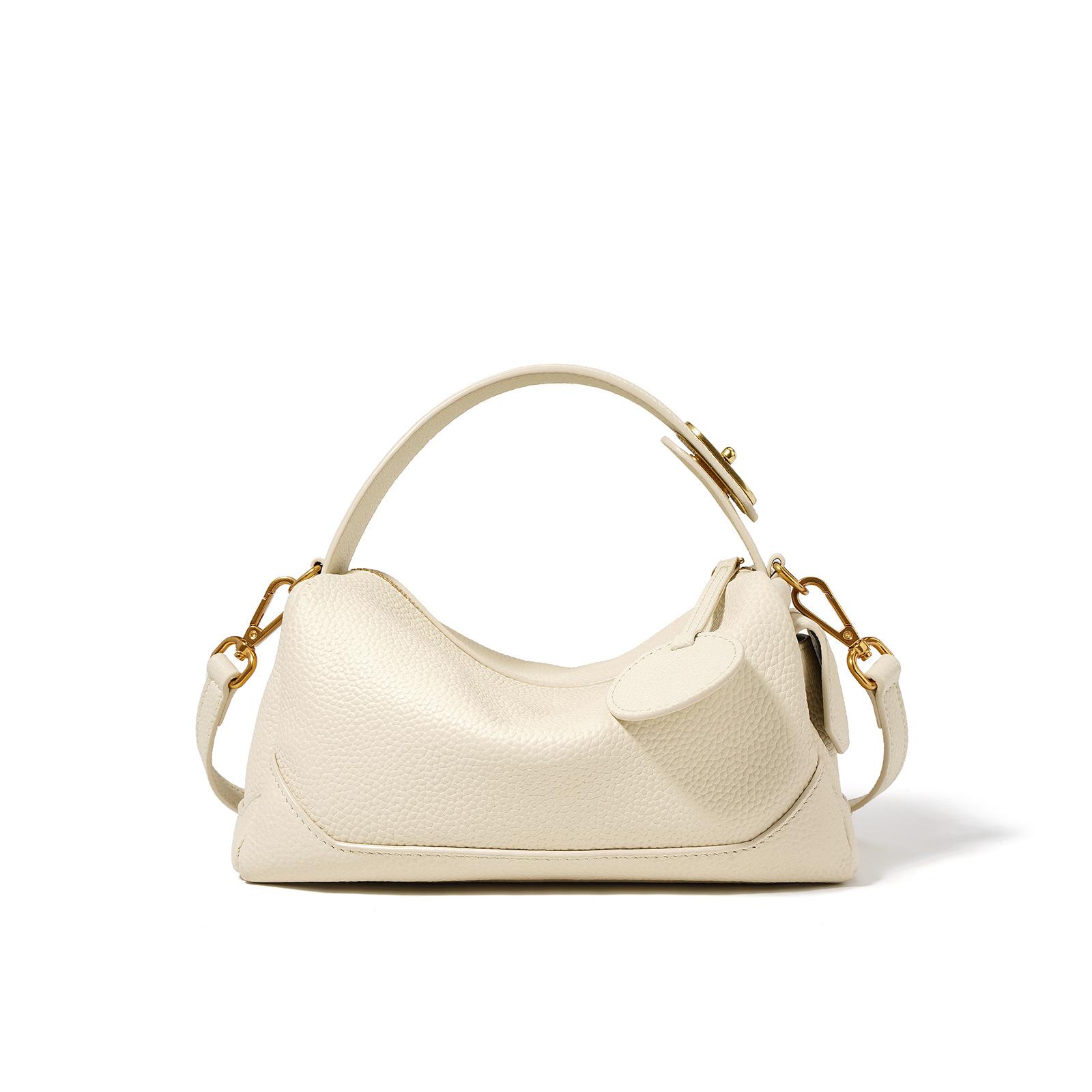 

Женская сумка-подушка из натуральной кожи, высококачественная металлическая фурнитура, женская сумка с верхней ручкой, маленькая бостонская сумка с кисточкой для девочек, серо-розовая розовый