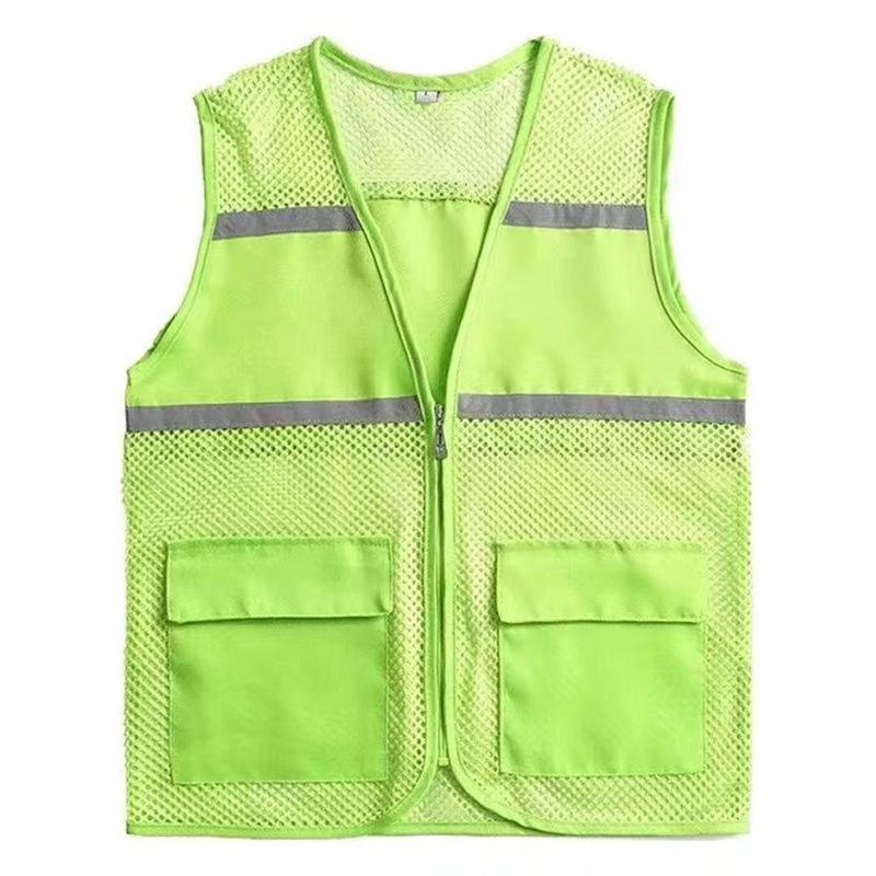 Custom Breathable Mesh Vest with Logo for Volunteer and Promotional Activities