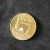 Saudi Arabia Gold-Plated Commemorative Medal Coin Metal Gift.