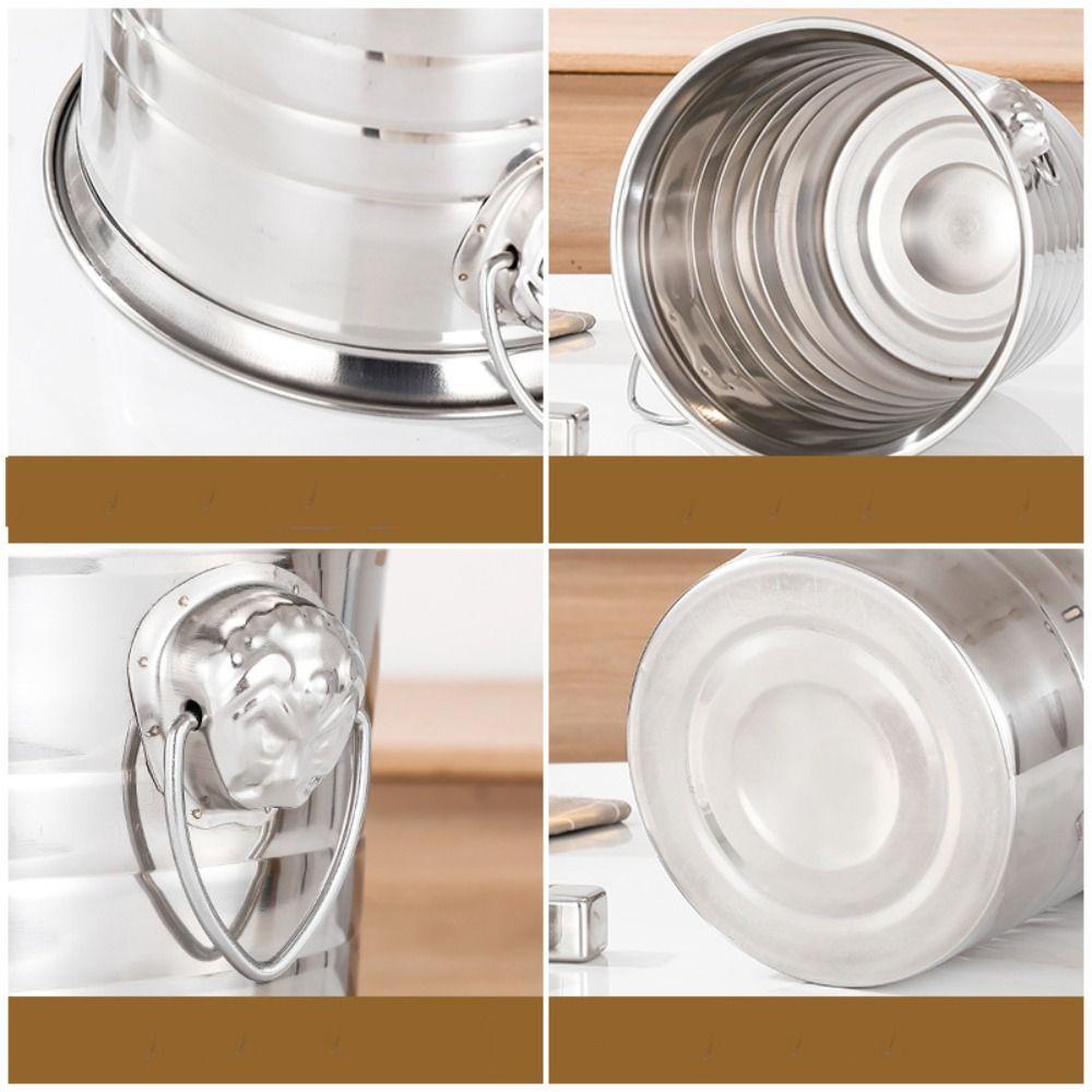 Thicked Ice Bucket Durable Red Wine Bucket Bar Accessories Champagne Bucket  Hotel