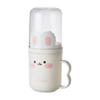 Cartoon Rabbit Shape Toothbrush Cup Water Resistant Durable Build Ideal For Travel Camping Gym Use