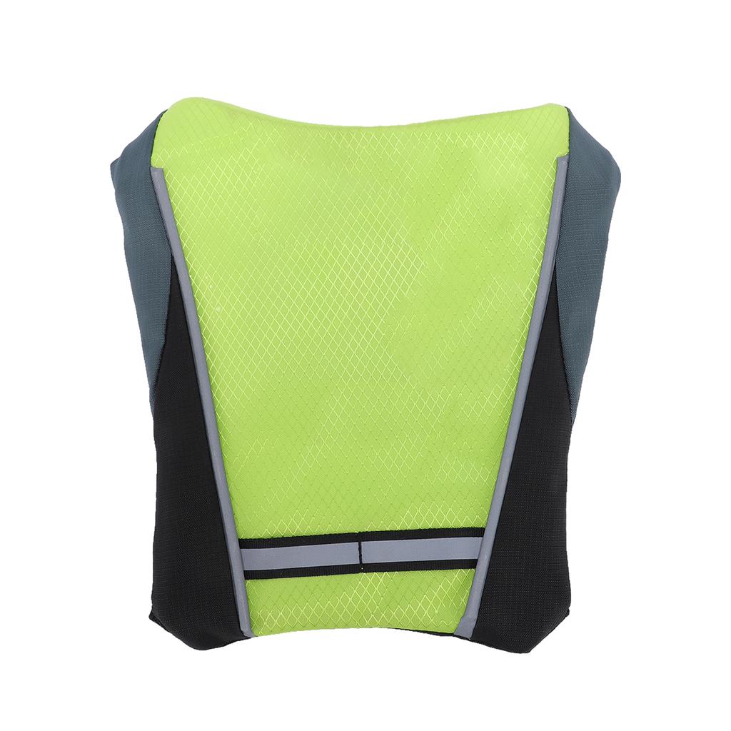Colourful LED Running Vest Colorful Atmosphere Rhythm Flashing Detachable Washable Light Panel for Outdoor Sports Led