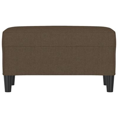 Brown Bench 70 X 35 X 41 Cm Fabric