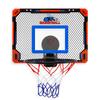 Transparent Basketball Hoop for Kids with Scoreboard, Wall-Mounted, No-Drill, Door Hanging Indoor Slam Dunk Backboard.