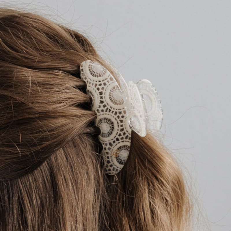 

HAS HTY026 Lace pattern hair clip none