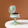 Hand-Painted Enamel European Style Jewelry Case Home Storage Ornament  Complex Jewelry Box