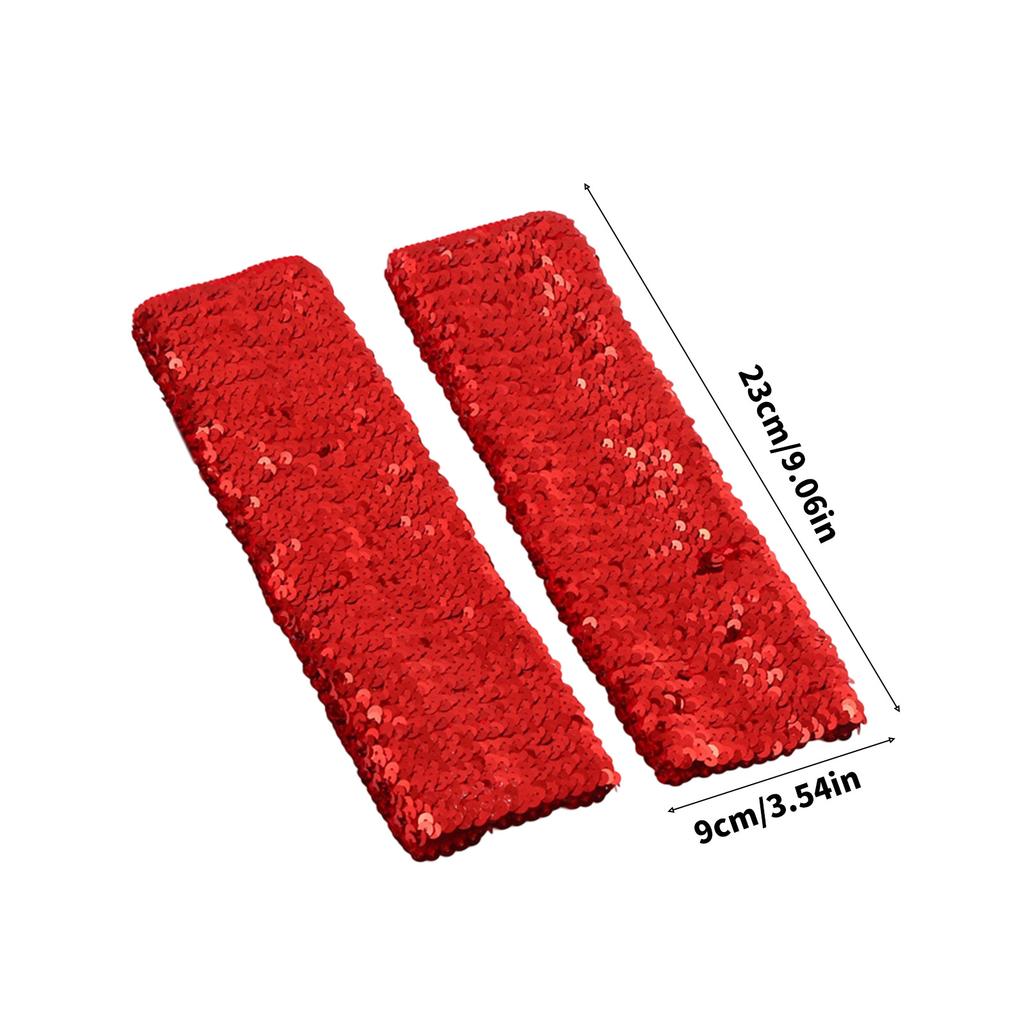Sparkling Sequined Arm Sleeves For Carnivals Parties And Stage Performances Elastic Arm Sleeves for Various Arm Size