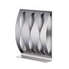Stylish and Practical Stainless Steel Toothbrush Wall Holder with Suction Cups