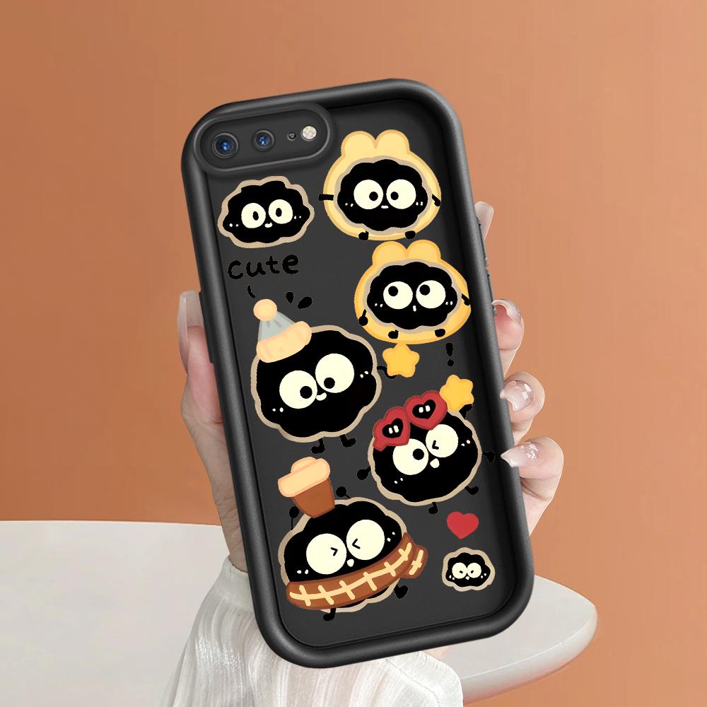 Lovely Cartoon Ladder Silicone Phone Case for iPhone Samsung Galaxy Xiaomi Redmi POCO HUAWEI Honor Shockproof Rubber Cover Casing