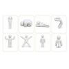 Meccha Chameleon Modern Art Pla Model Toy With Multiple Poses For Gift Giving