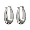 925 Silber Vintage Ovale Ohrringe Für Damen Trendiger Ohrring Schmuck Allergievorbeugend Party Zubehör Geschenk