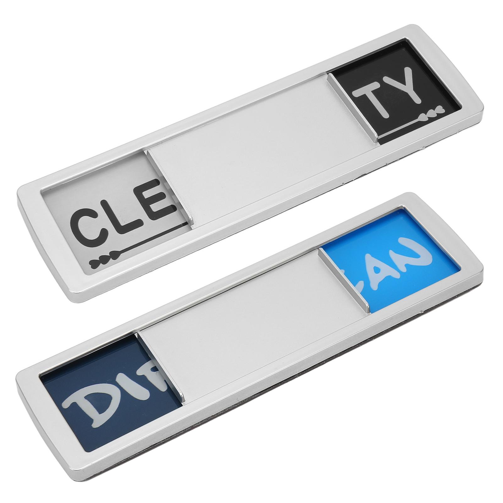 Dishwasher Magnet Clean Dirty Sign Easy To Read Plastic Widely Used Dishwasher Clean Dirty Sign Multipurpose Portable for Home B