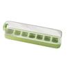Ice Cubes Stencils Box Easy Release Mini Ice Cubes Tray with Removable Cover Stackable Spill Resistant Ice Cubes Stencils Box
