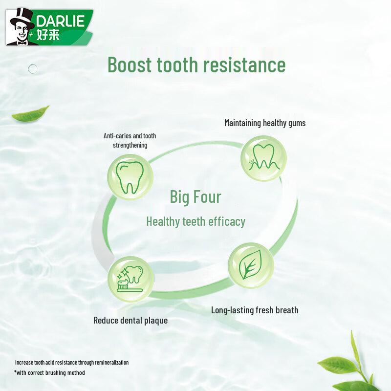 Hawley & Hazel Double Mint Tea Polyphenol Toothpaste