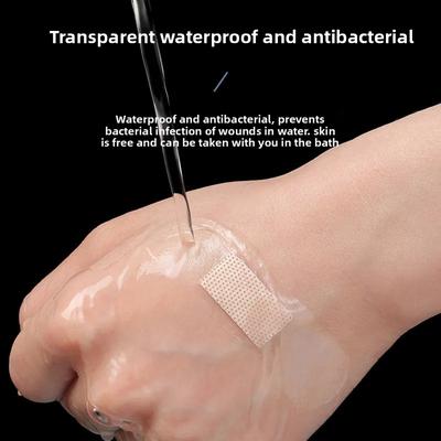 60 Pièces Pansements Adhésifs Transparents Invisible Anti-Friction Autocollant Imperméable Respirant Haute Viscosité Autocollants Doigts pour Enfants