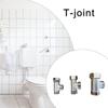 Compression T Connector Bidet Hose Splitters with Leak Proof Designs Precisions Engineered T Connector Simple Installs