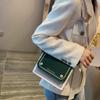 Women Summer Shoulder Crossbody Bag PU Leather Wide Strap Messenger Bag Female Small Square Bag Clutch Bags Handbags